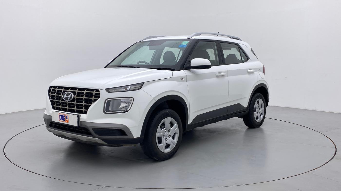 2021 Hyundai VENUE S MT 1.2 KAPPA, Petrol, Manual, 9,481 km, Left Front Diagonal
