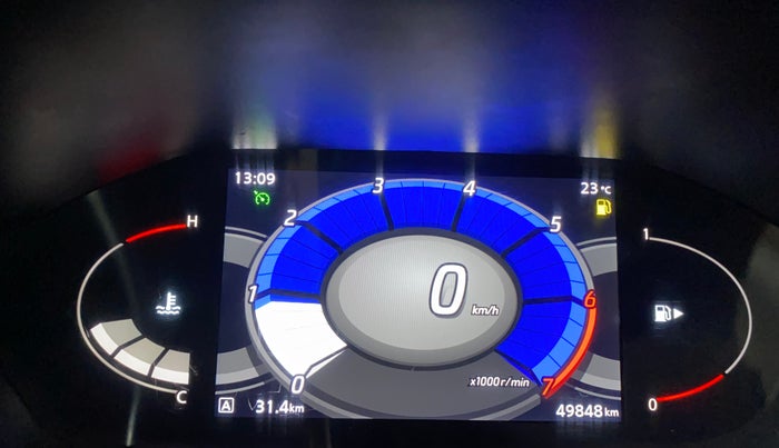 2021 Nissan MAGNITE XV PREMIUM, Petrol, Manual, 49,818 km, Odometer Image