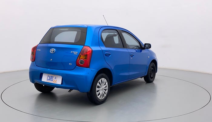 2011 Toyota Etios Liva G, Petrol, Manual, 27,389 km, Right Back Diagonal