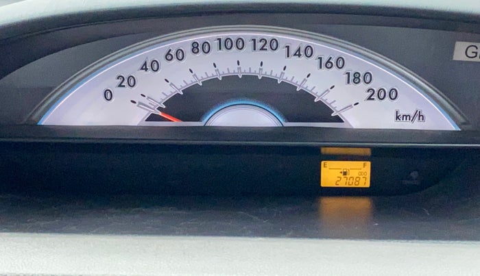 2011 Toyota Etios Liva G, Petrol, Manual, 27,389 km, Odometer Image