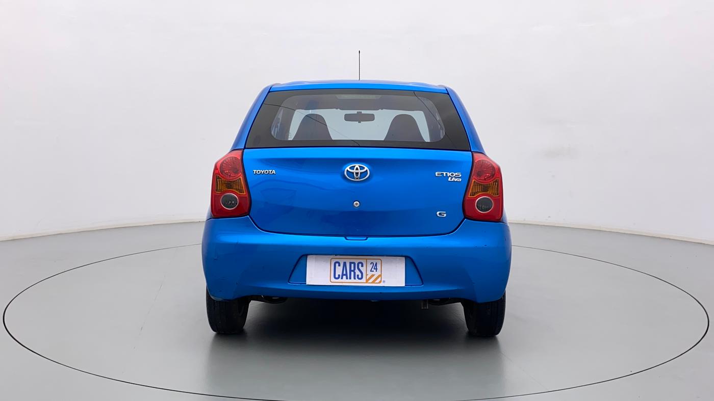 2011 Toyota Etios Liva G, Petrol, Manual, 27,389 km, Back/Rear