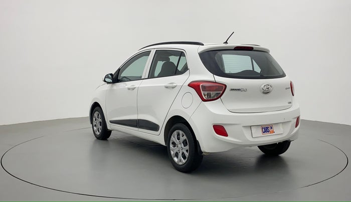2015 Hyundai Grand i10 SPORTZ 1.2 KAPPA VTVT, Petrol, Manual, 39,779 km, Left Back Diagonal