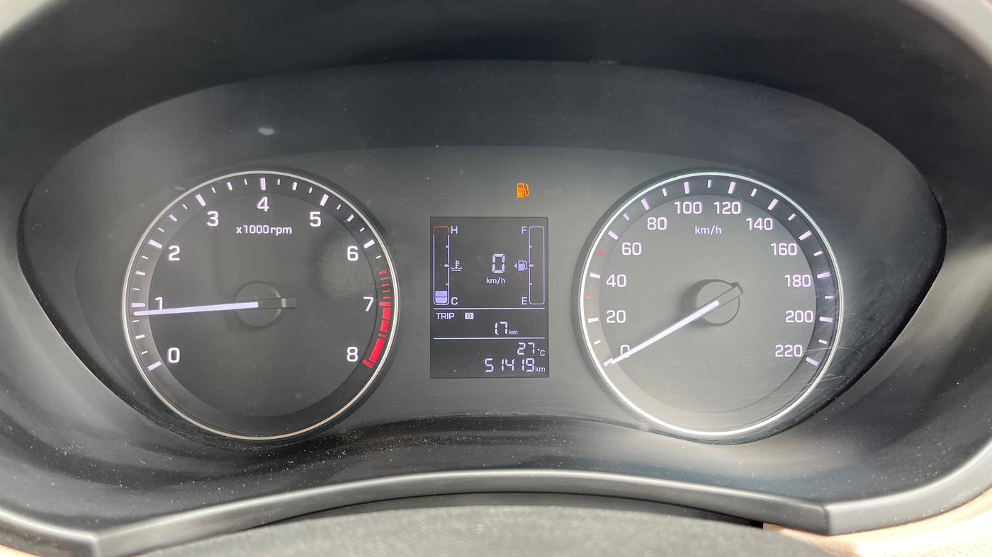 2017 Hyundai Elite i20 SPORTZ 1.2, Petrol, Manual, 51,417 km, Odometer Image