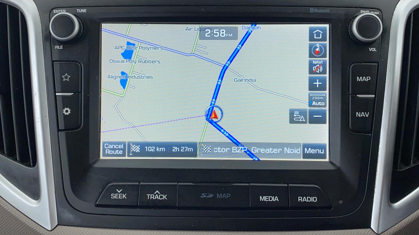 2018 Hyundai Creta 1.6 SX (O) CRDI, Diesel, Manual, 71,917 km, Infotainment System