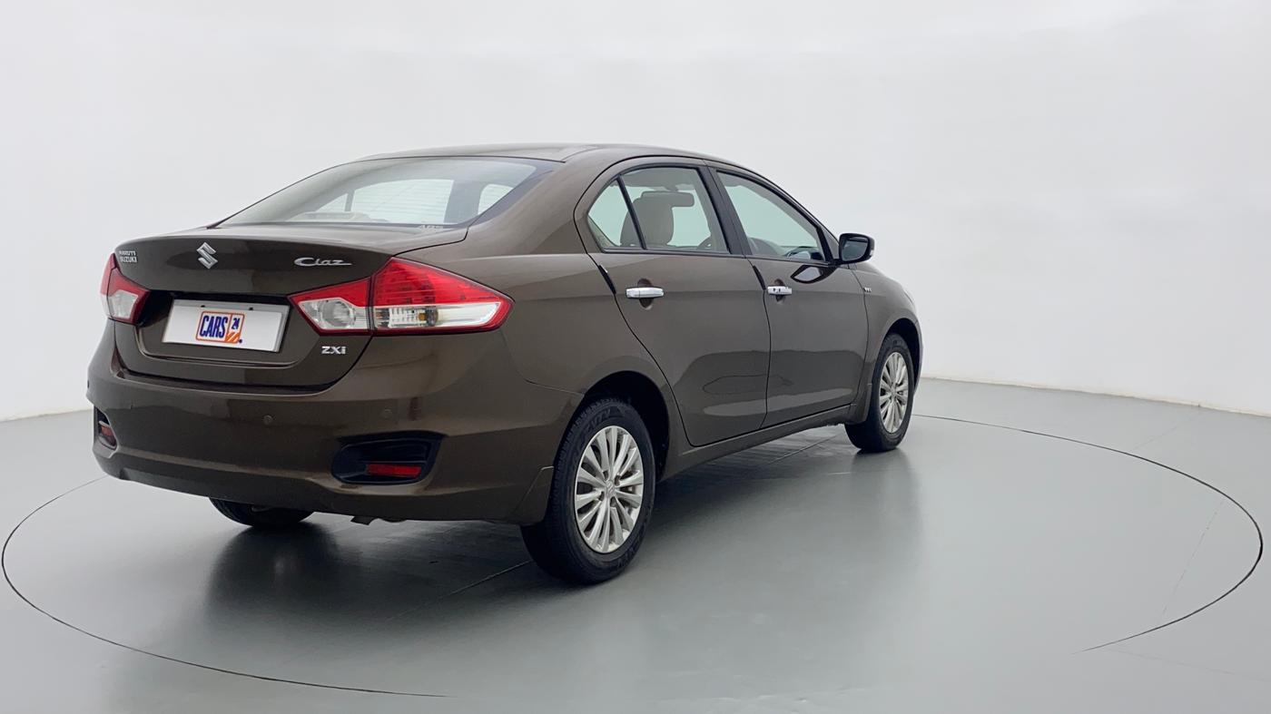 2015 Maruti Ciaz ZXI, Petrol, Manual, 13,325 km, Right Back Diagonal