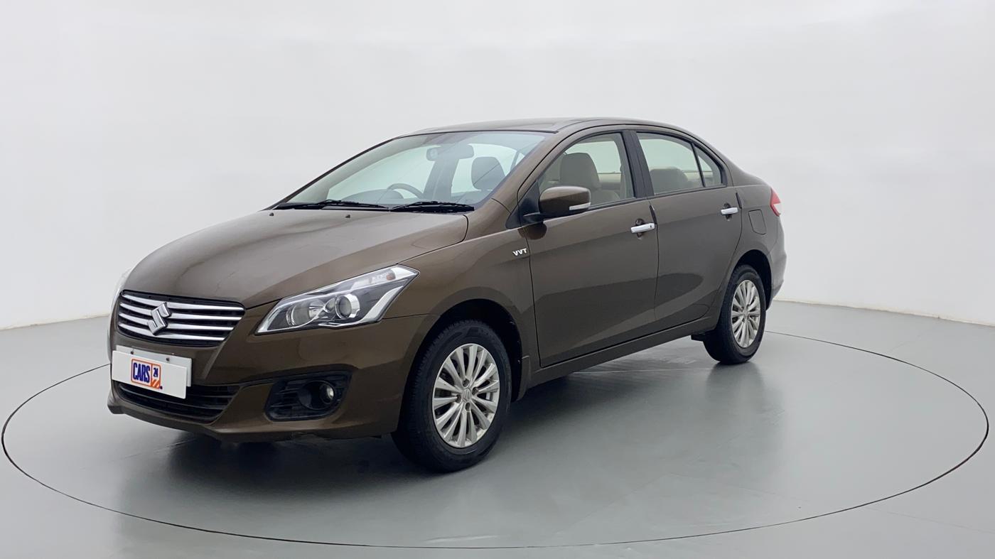 2015 Maruti Ciaz ZXI, Petrol, Manual, 13,325 km, Left Front Diagonal