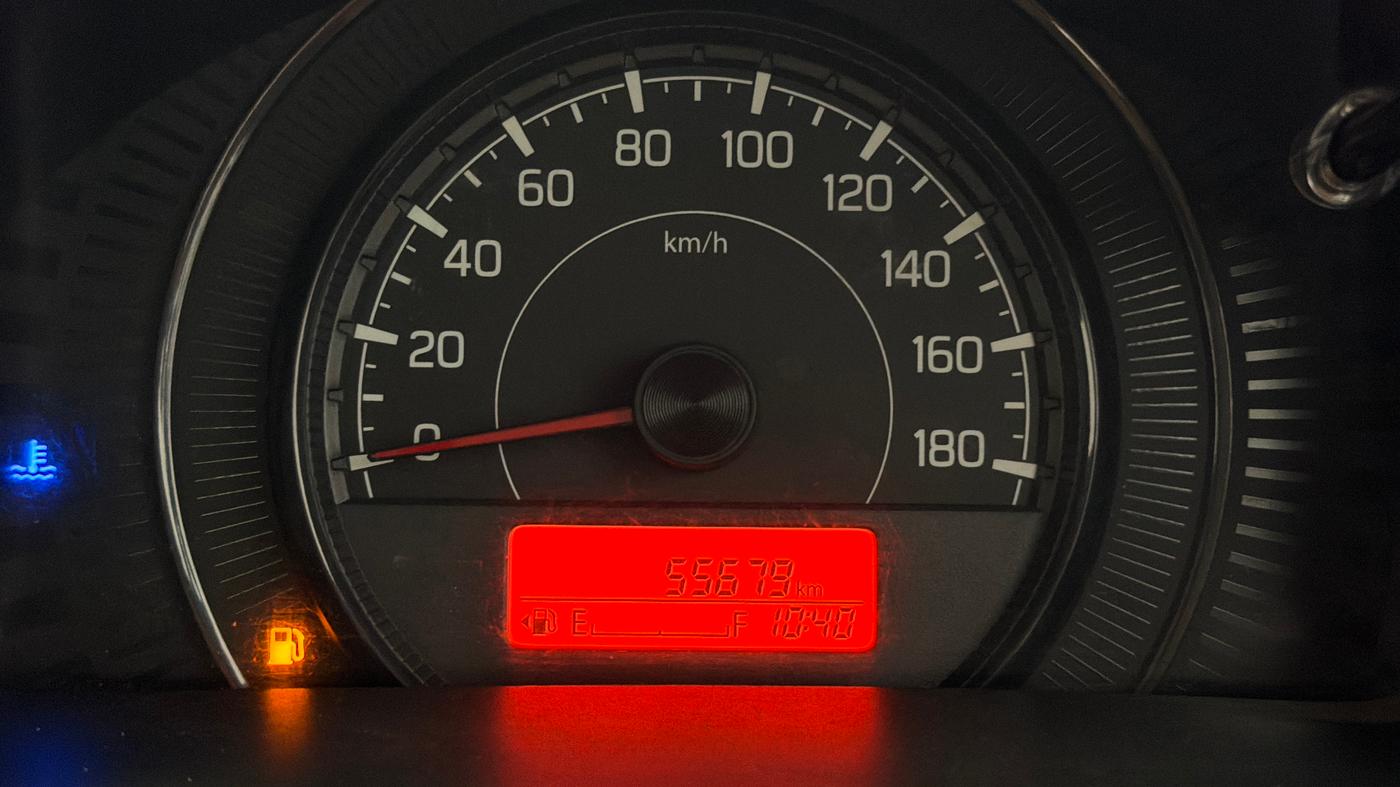 2022 Maruti Celerio LXI, CNG, Manual, 55,678 km, Odometer Image