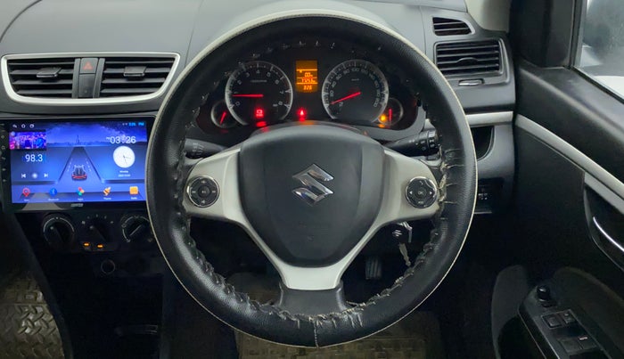 2017 Maruti Swift VXI, Petrol, Manual, 77,307 km, Steering Wheel Close Up