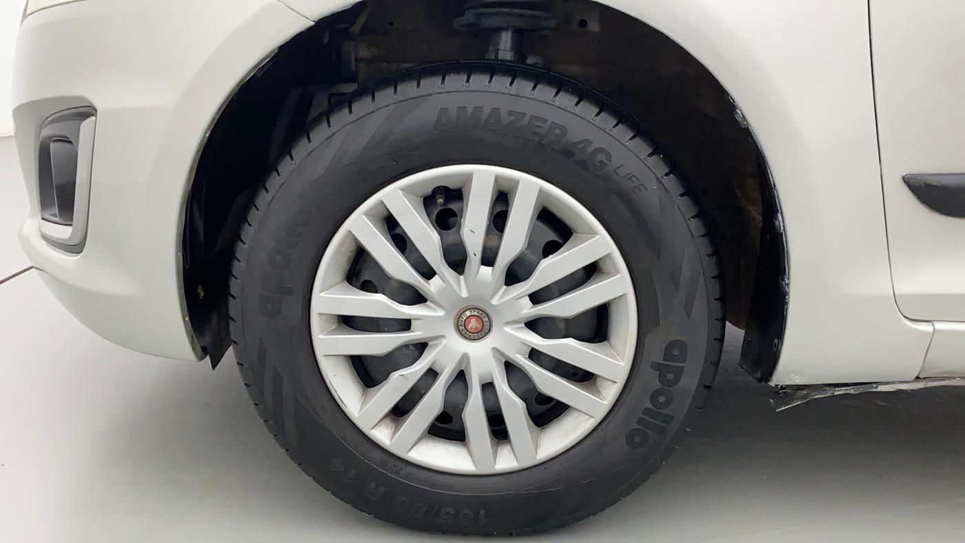 2017 Maruti Swift VXI, Petrol, Manual, 77,307 km, Left Front Wheel