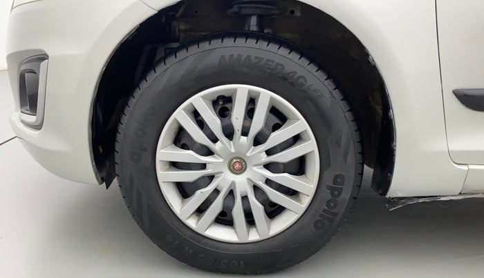 2017 Maruti Swift VXI, Petrol, Manual, 77,307 km, Left Front Wheel