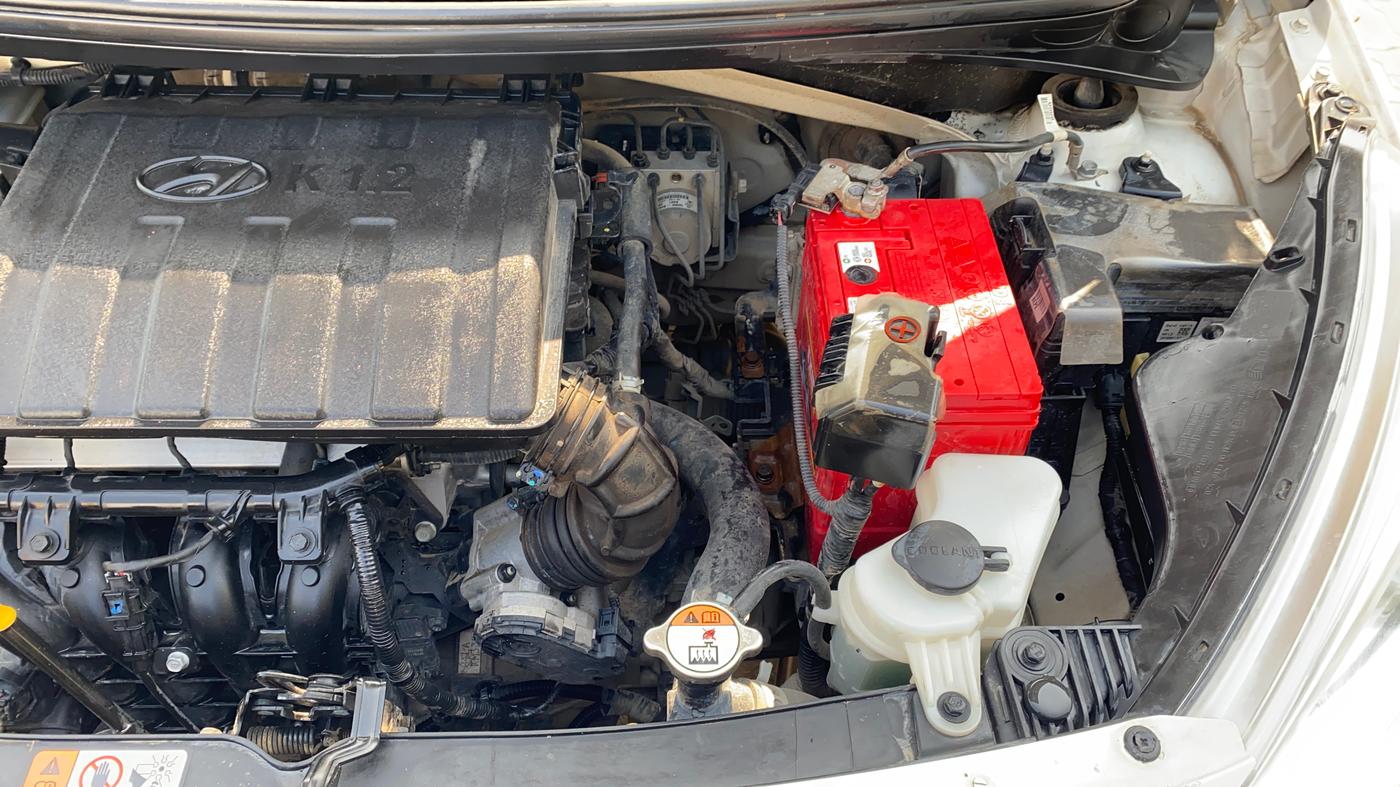 2019 Hyundai Grand i10 SPORTZ 1.2 KAPPA VTVT, Petrol, Manual, 24,267 km, Engine View - Left