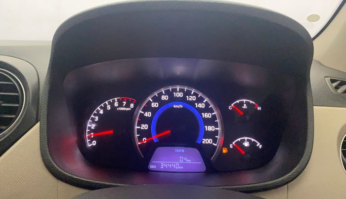 2016 Hyundai Grand i10 ERA 1.2 KAPPA VTVT, Petrol, Manual, 34,440 km, Odometer Image