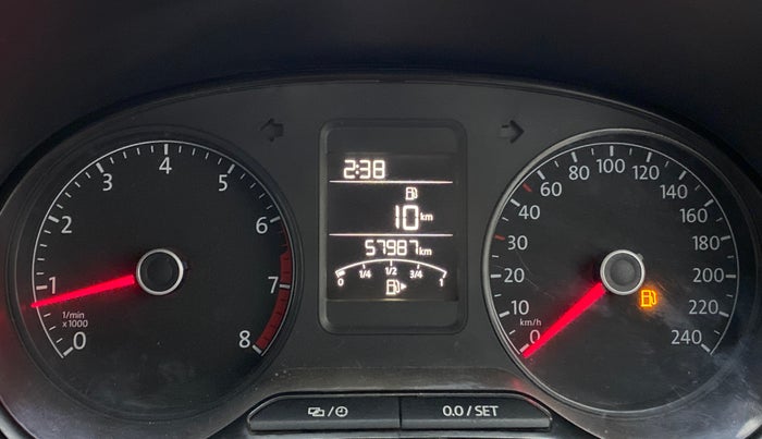 2019 Volkswagen Polo COMFORTLINE 1.0L MPI, Petrol, Manual, 58,183 km, Odometer Image