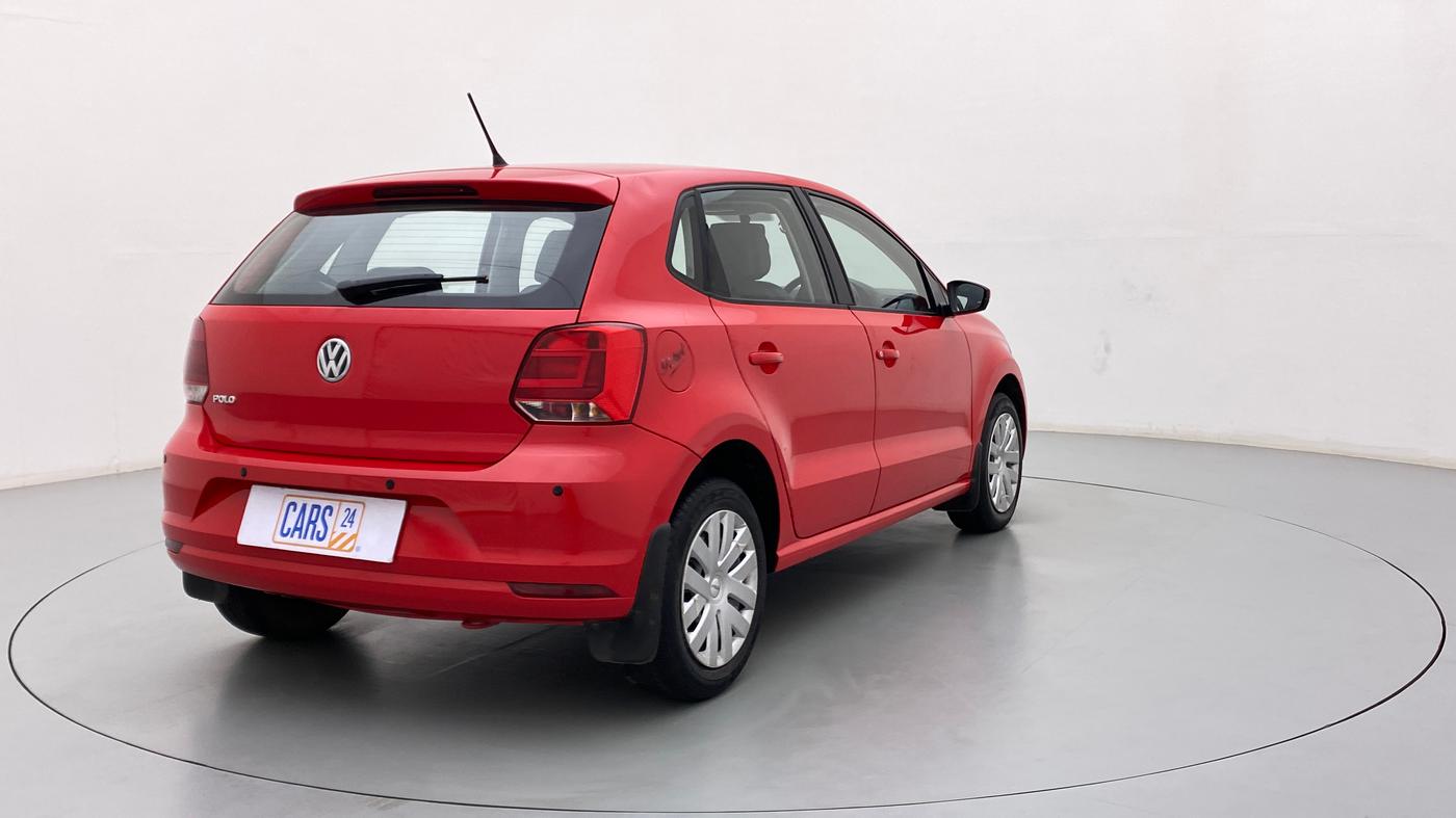 2019 Volkswagen Polo COMFORTLINE 1.0L MPI, Petrol, Manual, 58,183 km, Right Back Diagonal
