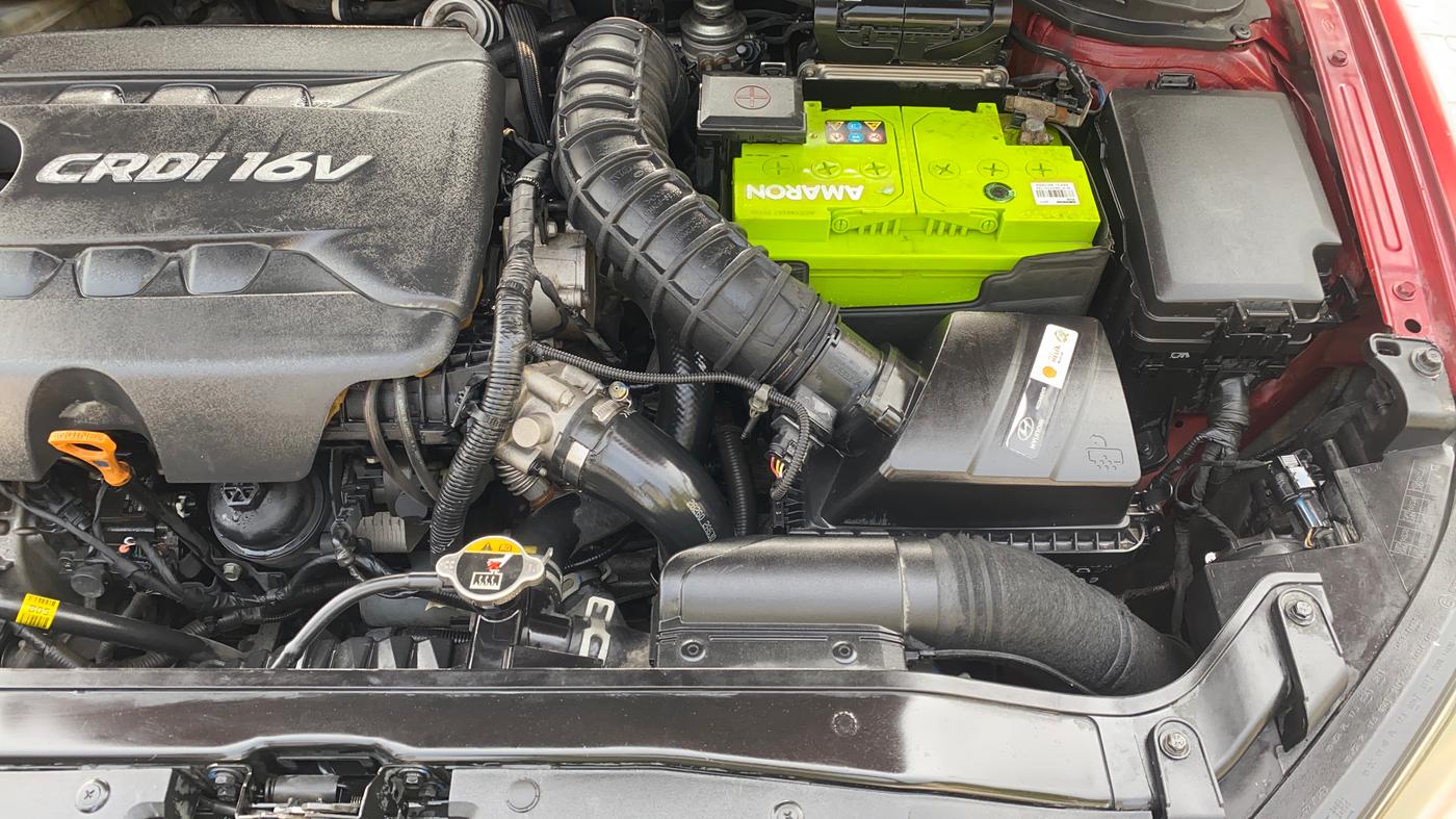 2018 Hyundai New Elantra 1.6 SX (O) AT DIESEL, Diesel, Automatic, 54,447 km, Engine View - Left