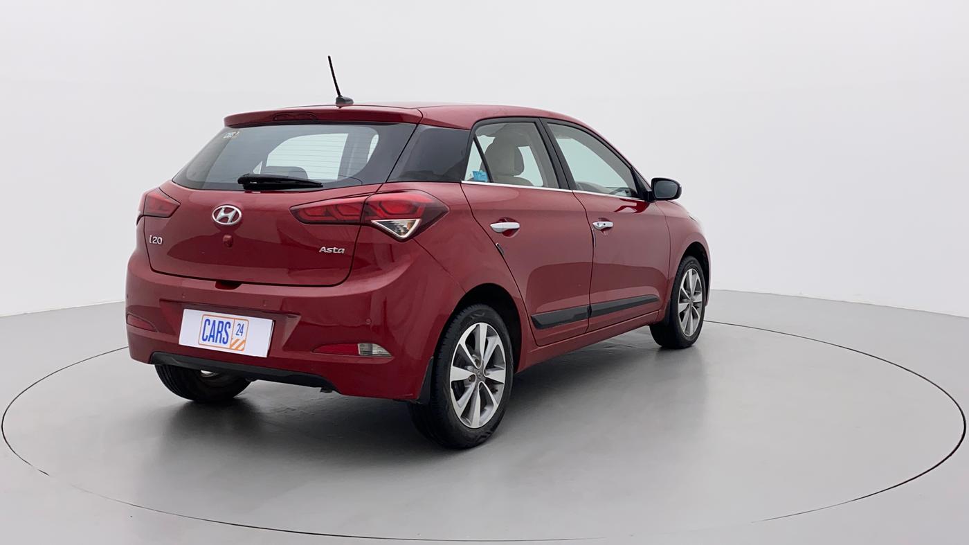 2017 Hyundai Elite i20 ASTA 1.2 (O), Petrol, Manual, 14,893 km, Right Back Diagonal