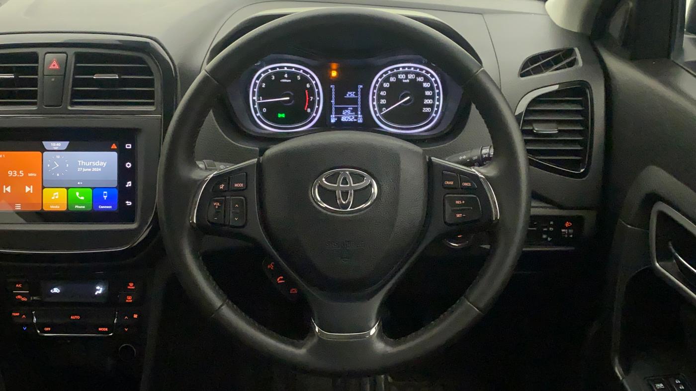 2021 Toyota URBAN CRUISER PREMIUM GRADE MT, Petrol, Manual, 18,001 km, Steering Wheel Close Up