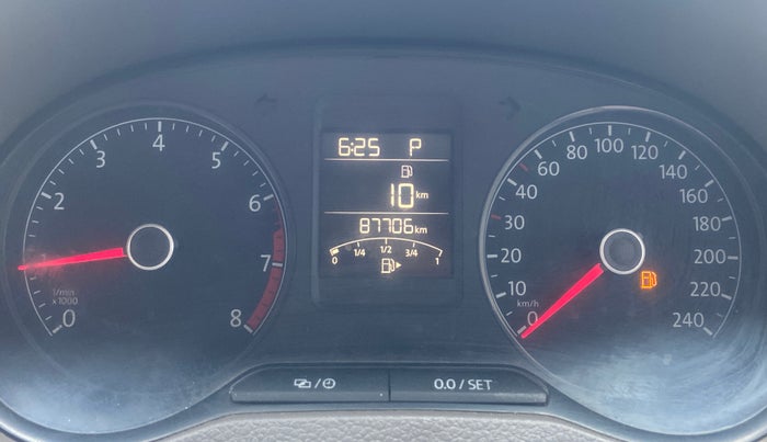 2018 Volkswagen Vento 1.2 TSI HIGHLINE PLUS AT, Petrol, Automatic, 87,680 km, Odometer Image