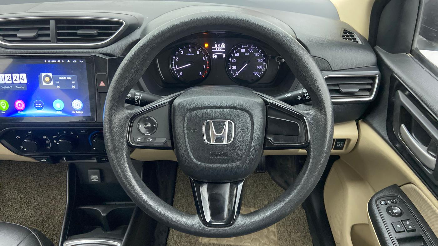 2018 Honda Amaze 1.2L I-VTEC S, Petrol, Manual, 19,186 km, Steering Wheel Close Up