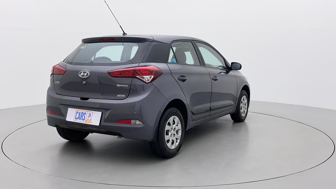 2015 Hyundai Elite i20 SPORTZ 1.2, Petrol, Manual, 36,121 km, Right Back Diagonal
