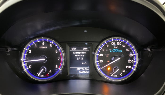 2022 Maruti S Cross ZETA 1.5, Petrol, Manual, 50,886 km, Odometer Image