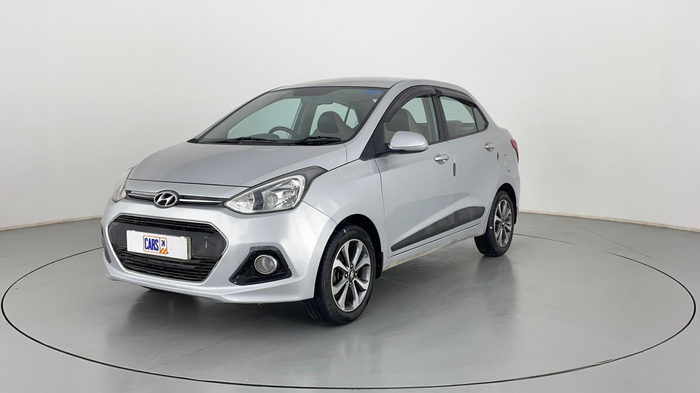 2015 Hyundai Xcent SX 1.2 (O), Petrol, Manual, 69,655 km, Left Front Diagonal