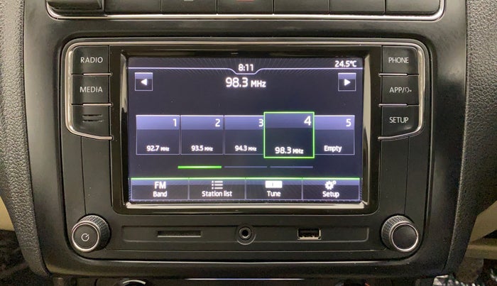 2020 Skoda Rapid 1.0 AMBITION TSI MT, Petrol, Manual, 6,840 km, Infotainment System