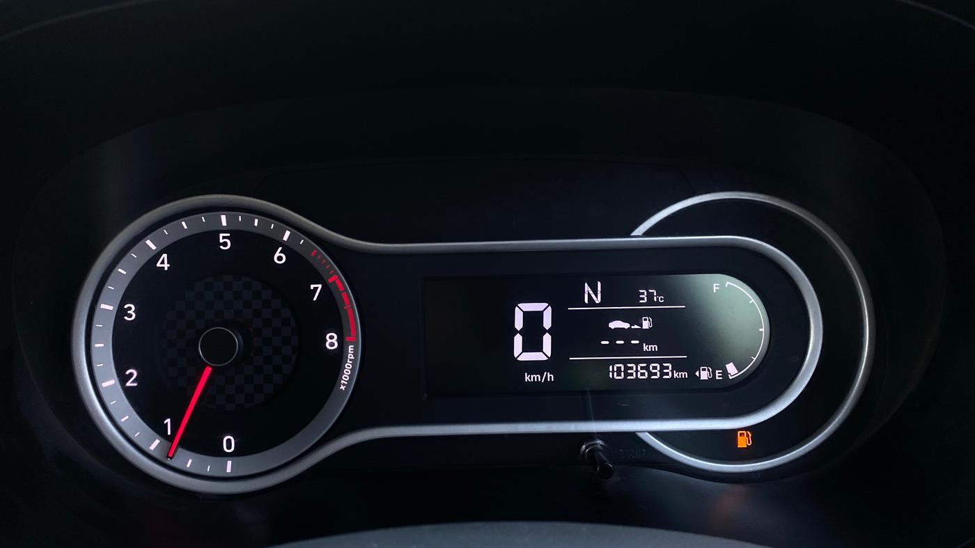 2020 Hyundai AURA SX PLUS 1.2 AMT, CNG, Automatic, 1,03,708 km, Odometer Image