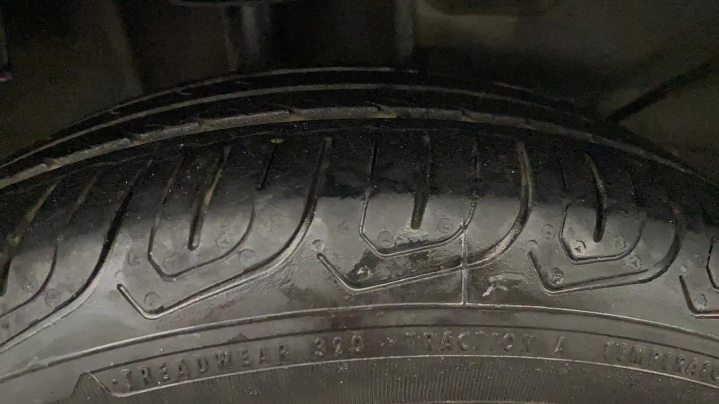 2019 Tata Tiago XZ PLUS PETROL, Petrol, Manual, 80,574 km, Right Rear Tyre Tread