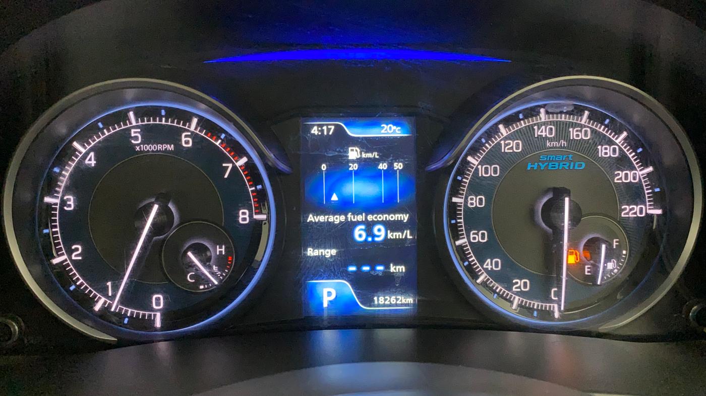 2022 Maruti XL6 ZETA AT, Petrol, Automatic, 18,659 km, Odometer Image