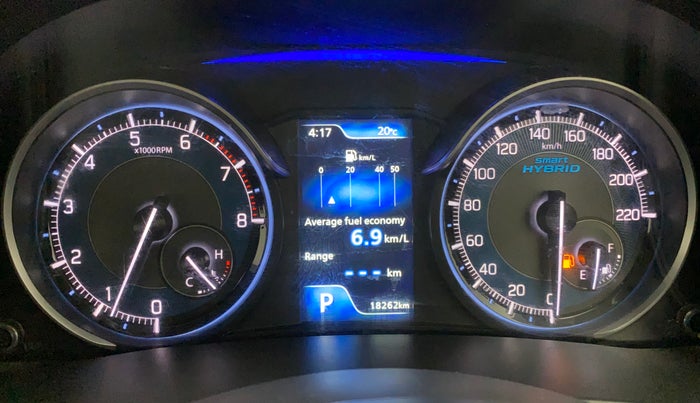 2022 Maruti XL6 ZETA AT, Petrol, Automatic, 18,659 km, Odometer Image