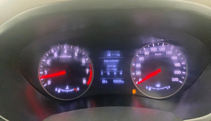 2019 Hyundai Elite i20 ASTA 1.2 (O), Petrol, Manual, 90,632 km, Odometer Image