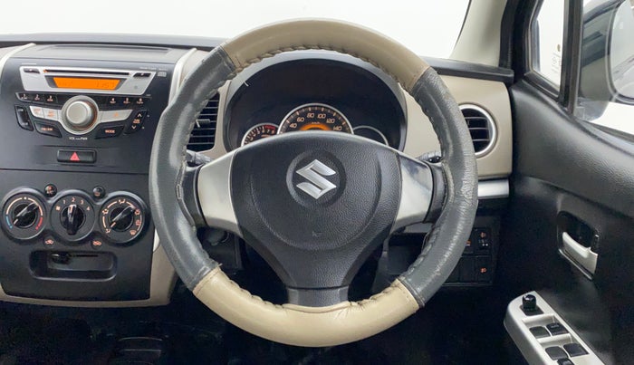 2013 Maruti Wagon R 1.0 VXI, Petrol, Manual, 45,563 km, Steering Wheel Close Up