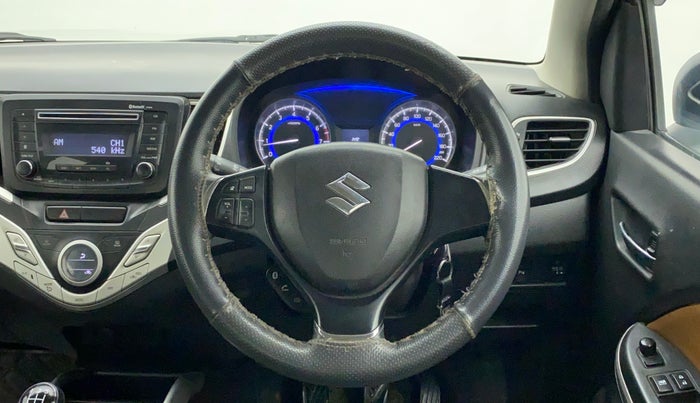 2015 Maruti Baleno DELTA PETROL 1.2, Petrol, Manual, 93,509 km, Steering Wheel Close Up