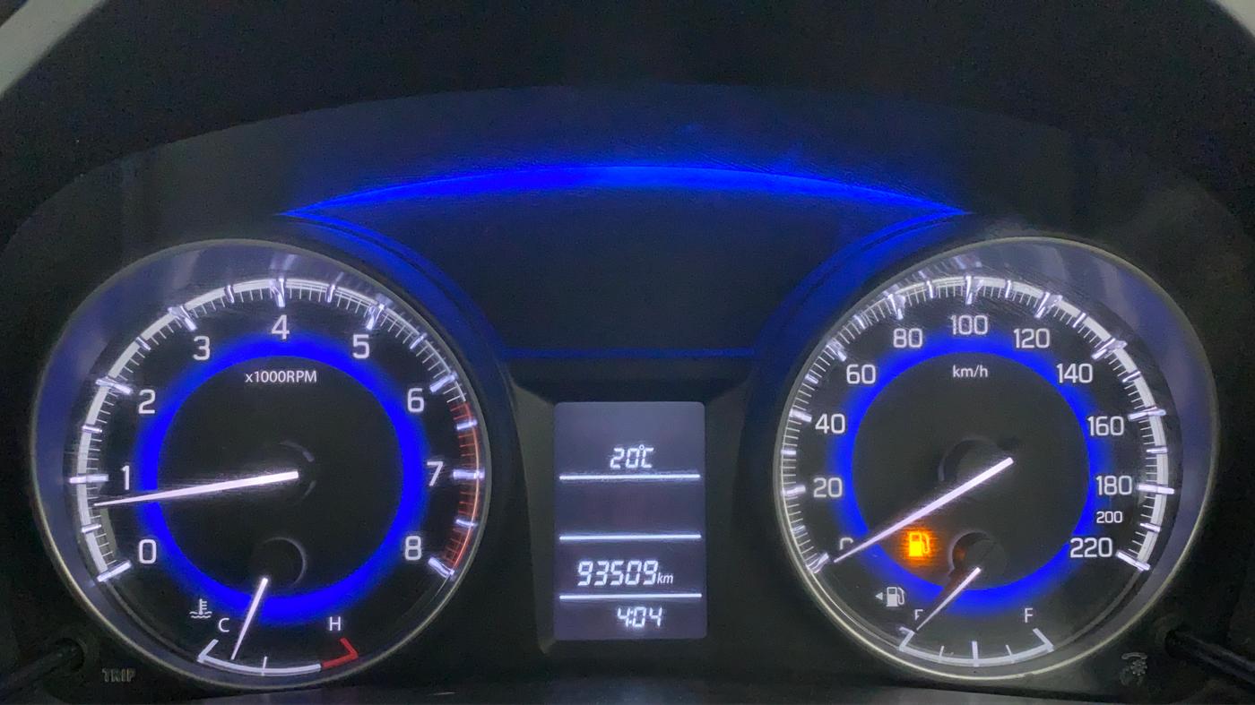 2015 Maruti Baleno DELTA PETROL 1.2, Petrol, Manual, 93,509 km, Odometer Image