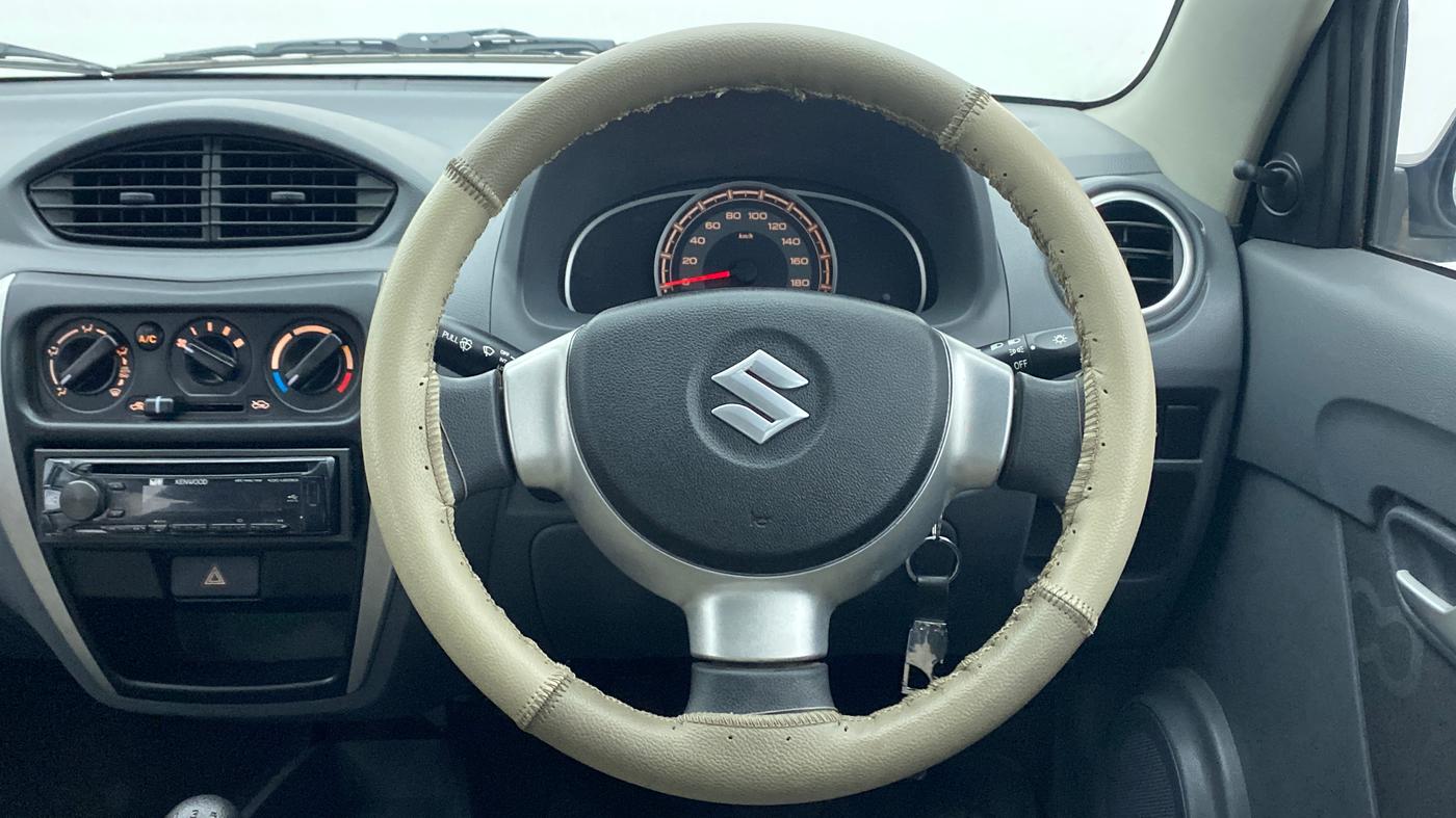 2013 Maruti Alto 800 LXI, Petrol, Manual, 4,525 km, Steering Wheel Close Up