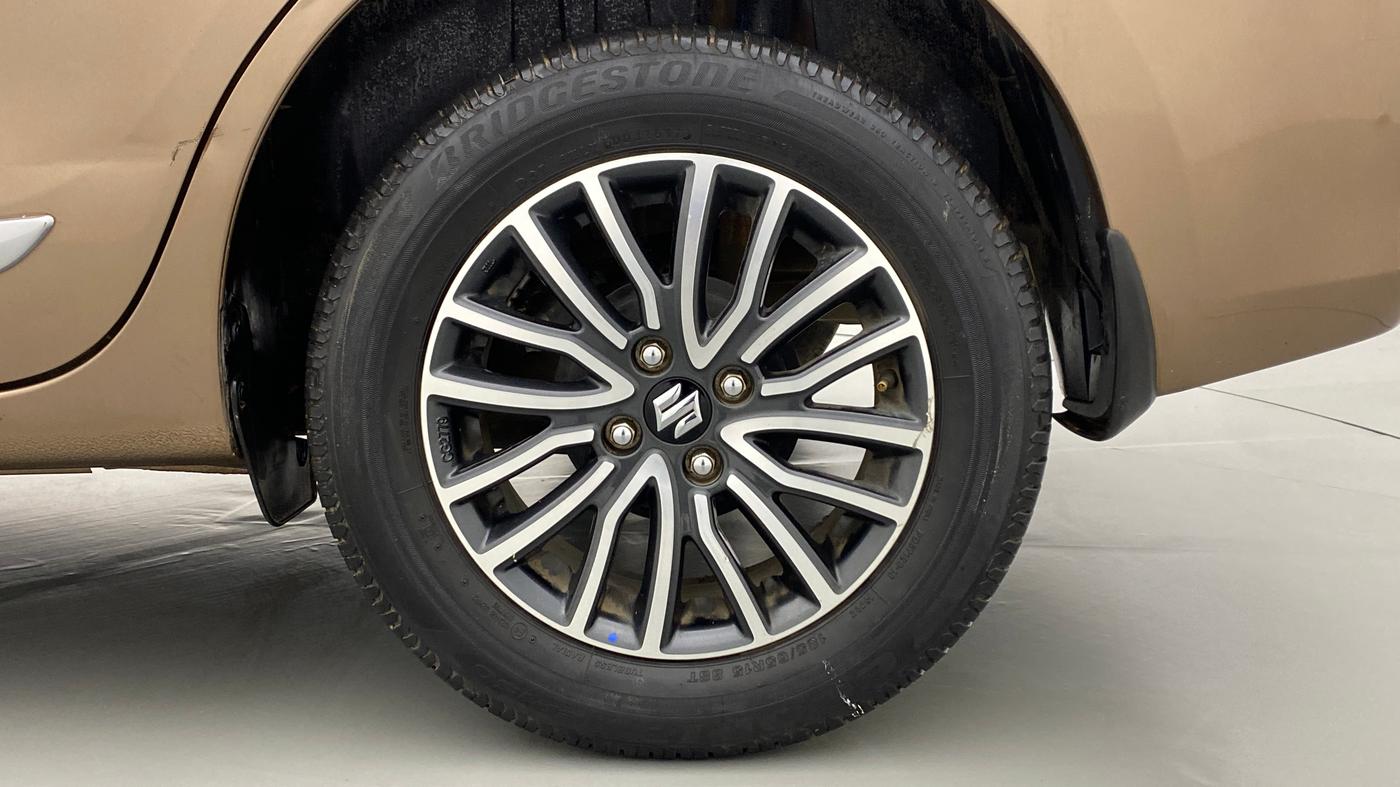 2017 Maruti Dzire ZXI Plus, Petrol, Manual, 24,786 km, Left Rear Wheel