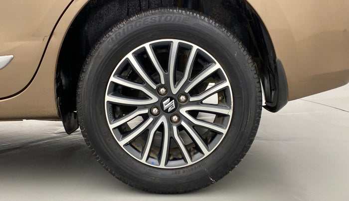 2017 Maruti Dzire ZXI Plus, Petrol, Manual, 24,786 km, Left Rear Wheel