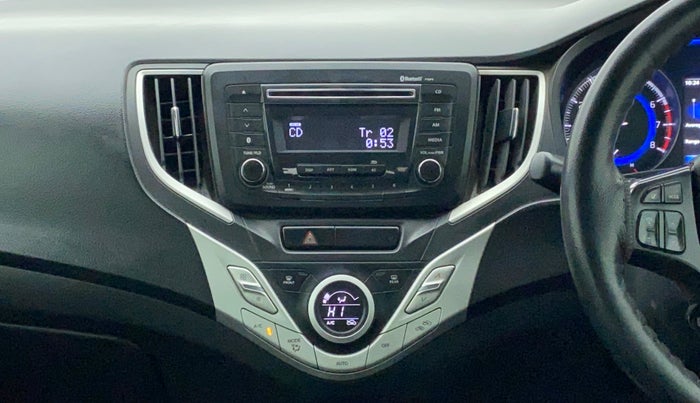 2016 Maruti Baleno ZETA PETROL 1.2, Petrol, Manual, 1,07,835 km, Air Conditioner
