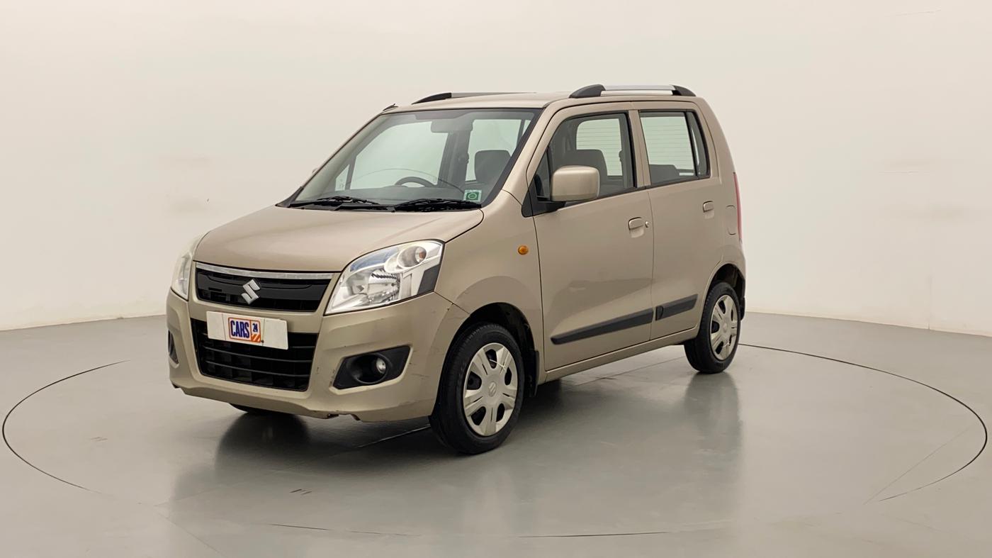 2013 Maruti Wagon R 1.0 VXI, Petrol, Manual, 58,323 km, Left Front Diagonal