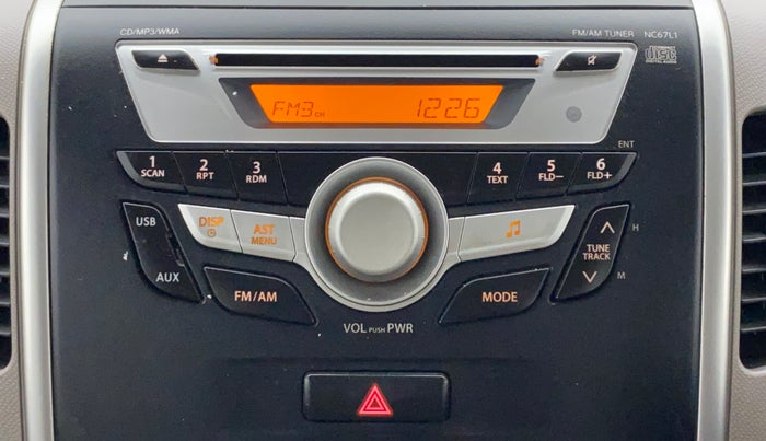 2013 Maruti Wagon R 1.0 VXI, Petrol, Manual, 58,323 km, Infotainment System
