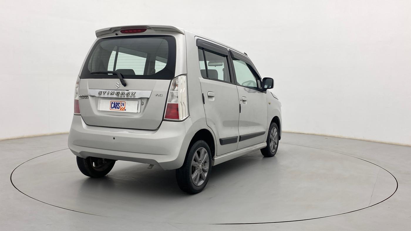 2014 Maruti Wagon R Stingray VXI, Petrol, Manual, 56,367 km, Right Back Diagonal