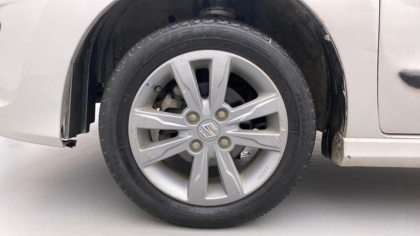 2014 Maruti Wagon R Stingray VXI, Petrol, Manual, 56,367 km, Left Front Wheel