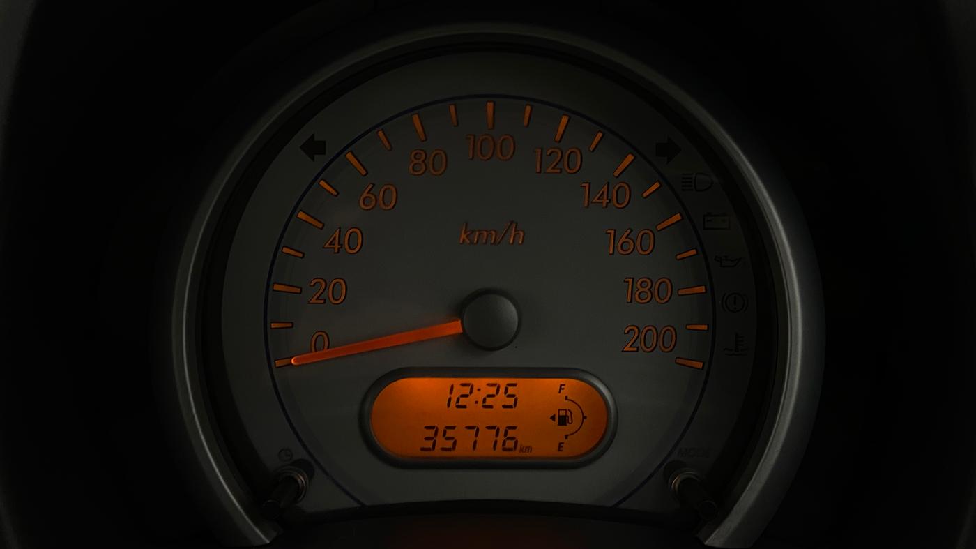 2014 Maruti Ritz ZXI, Petrol, Manual, 35,977 km, Odometer Image