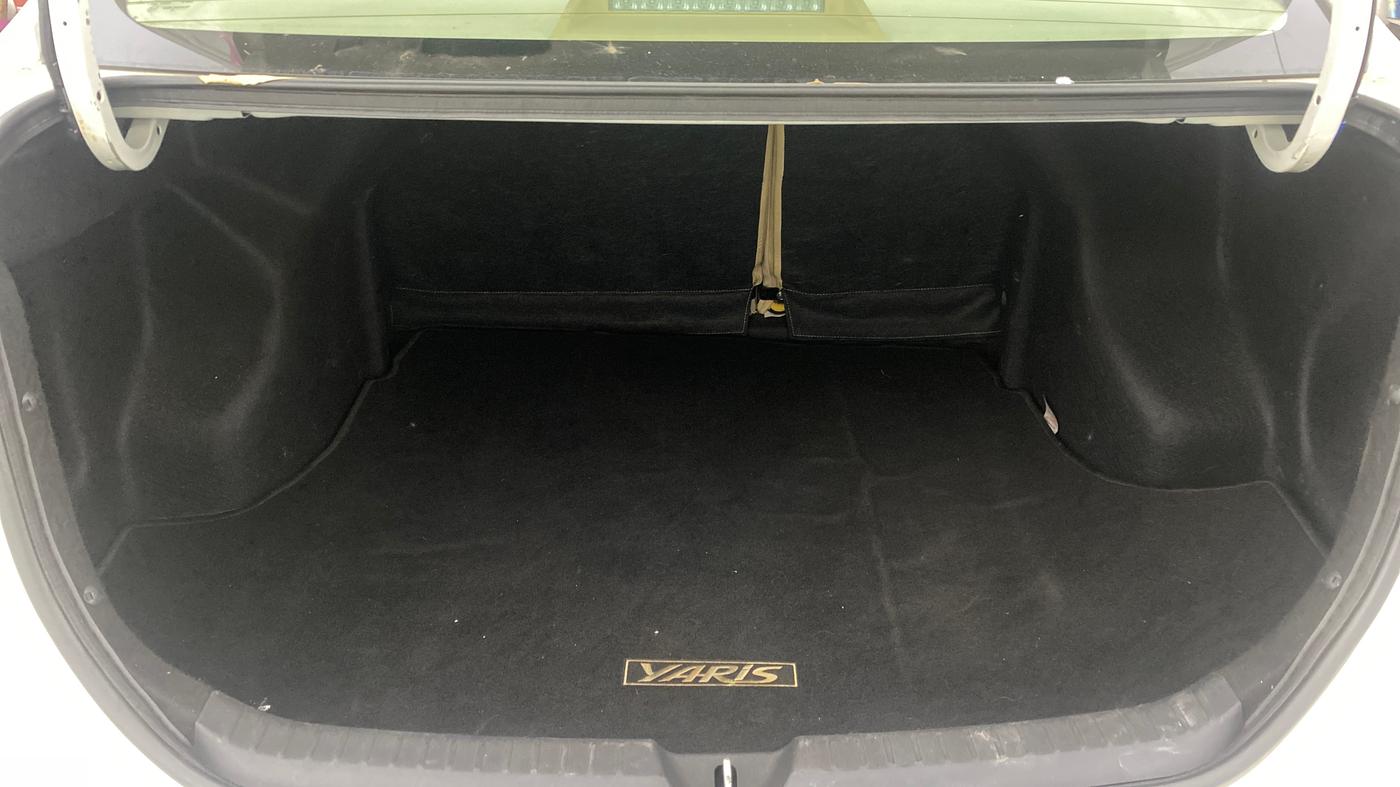 2018 Toyota YARIS G CVT, Petrol, Automatic, 44,257 km, Boot Inside