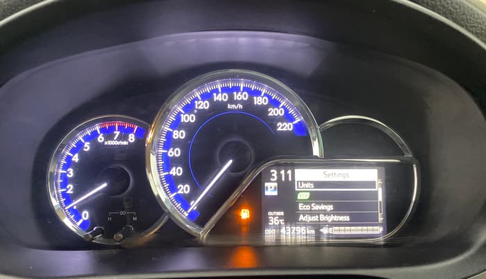 2018 Toyota YARIS G CVT, Petrol, Automatic, 43,796 km, Odometer Image