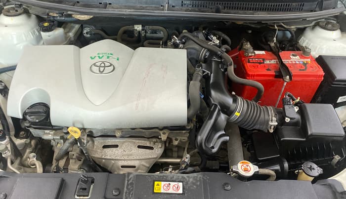 2018 Toyota YARIS G CVT, Petrol, Automatic, 43,796 km, Engine View
