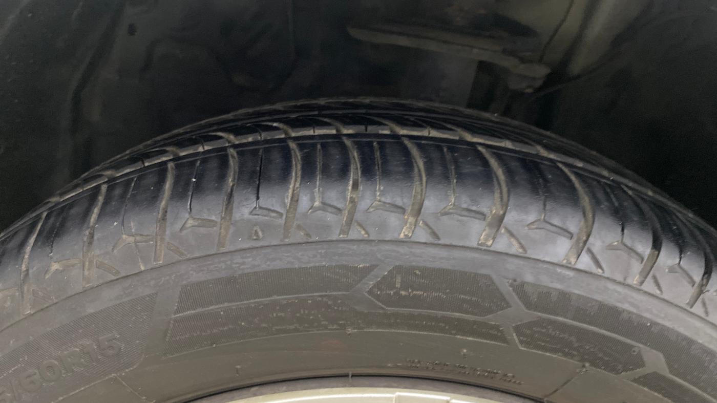 2018 Toyota YARIS G CVT, Petrol, Automatic, 44,257 km, Left Front Tyre Tread