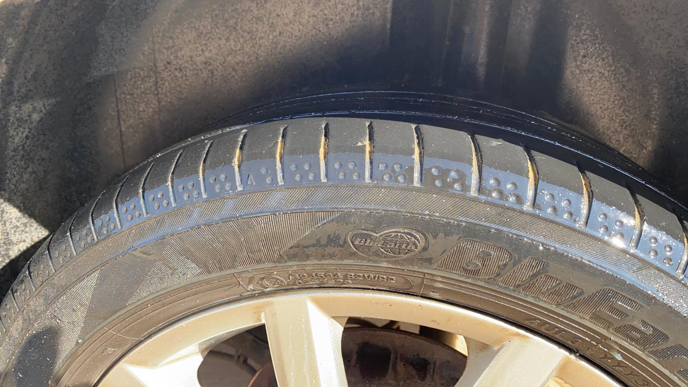 2017 Volkswagen Polo GT TSI AT, Petrol, Automatic, 1,12,302 km, Left Rear Tyre Tread