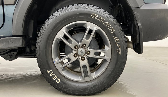 2021 Mahindra Thar LX PETROL HT 4WD AT, Petrol, Automatic, 17,820 km, Left Rear Wheel